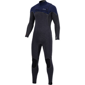 2020 Prolimit Mens Mercury 6/4mm TR Free-X Zip Wetsuit 14010 - Black /Blue